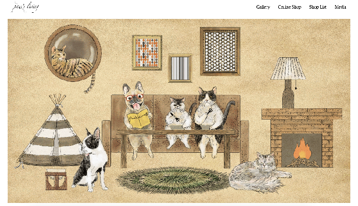 365cat.art動物GIFイラスト