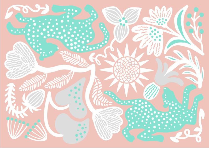 景色 植物 動物のおしゃれな北欧ポップイラスト Orie S Art Work 景色 植物 動物のおしゃれな北欧ポップイラスト Orie S Art Work