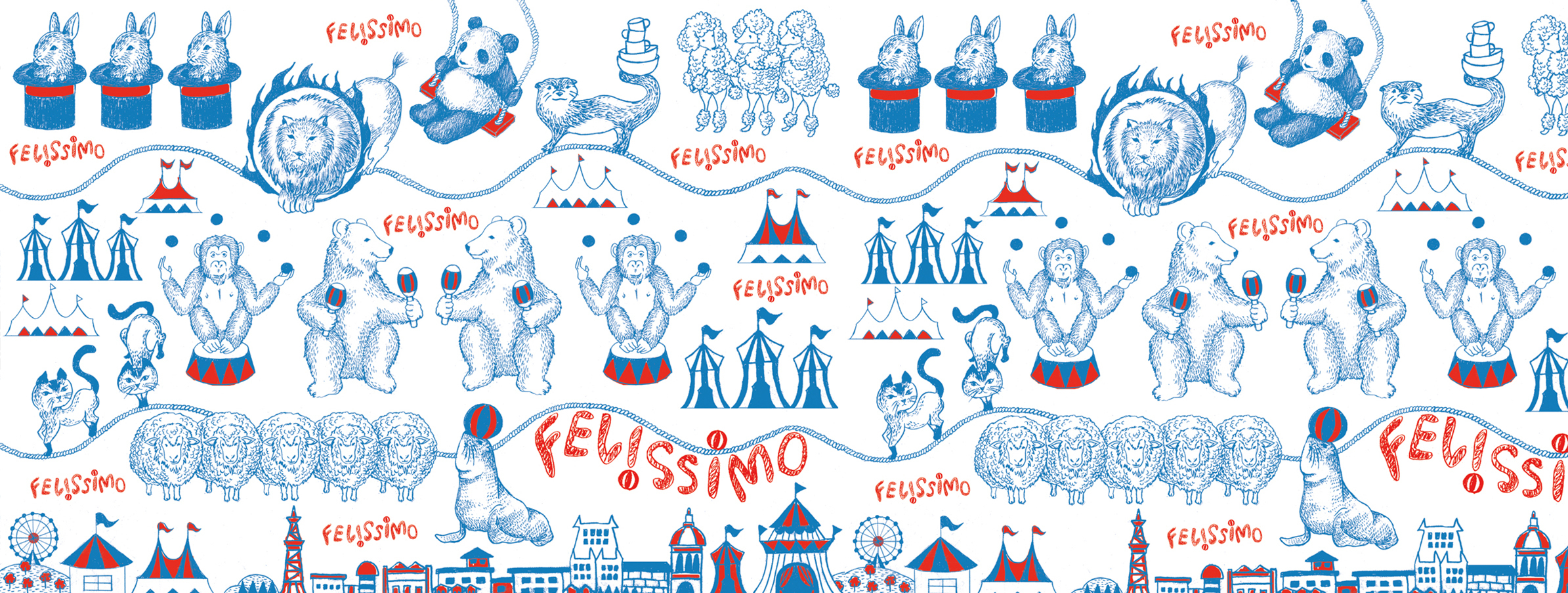 Animal Circus動物・くまイラスト