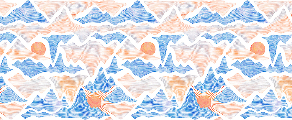 山アート・イラスト