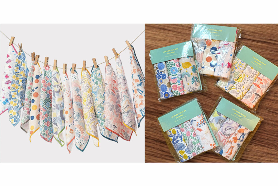 キッチンクロステキスタイルデザイン by Orie Kawamura